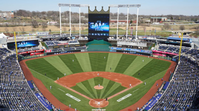 Kansas City Royals vs. Seattle Mariners at Kauffman Stadium